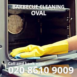 Oval Barbecue Cleaning SW9