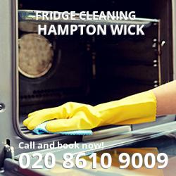 Hampton Wick fridge cleaning KT1