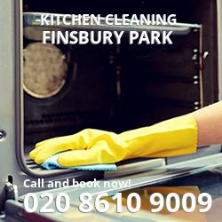 Finsbury Park commercial kitchen cleaning N4