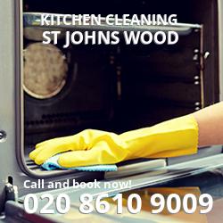 St John's Wood commercial kitchen cleaning NW8